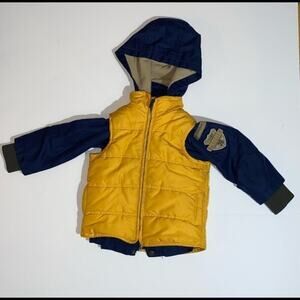 CARTERS BOYS 2 PIECE JACKET/VEST SIZE 3T